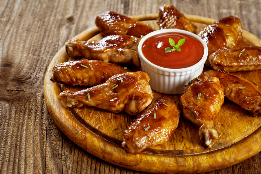 Baked BBQ Chicken Wings